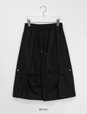[unisex] Penh Banding Cargo Bermuda Pants