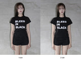 [mnem] Bleed in Black Tee