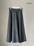 Evea A-line knit skirt