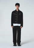 HEM BUTTON UTILITY CARGO NYLON PANTS