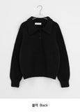 Kimmiver Half Open Collar Knit