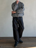 Gingham Check Nylon Jacket