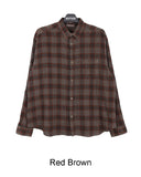 Louver pigment check shirt