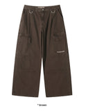 DEEP-DYED PARACHUTE PANTS