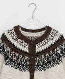 Metker Nordic Wool Knit Cardigan