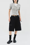 Tyla Cargo Bermuda Shorts