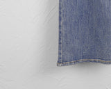 Noi Vintage Washing Low-Rise Long Bootcut Denim Pants