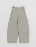 Memin Carpenter Cotton Balloon Wide Pants