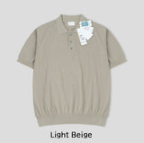 Palette Soft Collar Short Sleeve Knit