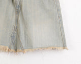Rattan Vintage Washed Surgical Mini Skirt