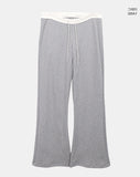 Mirin Low-Rise Dot Bootcut Training Pants