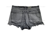 Cutting Waist Shorts Denim Pants