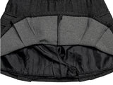 Bobo Black Denim Cargo Mini Skirt