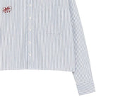 [PLAN MADE/MADE] 2plan Summer Stripe Crop Shirt