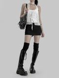 Scarf chiffon bustier