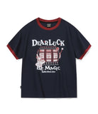 Lucky Day CROP Ringer Tee