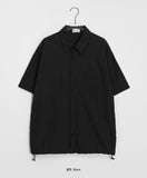 [unisex] Hipom Nylon Over Short Sleeve Shirt