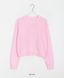 Keita Summer Linen Round Boucle Cardigan - Linen 100