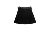 Humi Corduroy Mini Pleated Skirt
