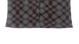 Molly Check Short Sleeve Slim Cardigan