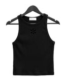 Flower cutting sleeveless