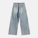 Terne Line Denim Parachute Pants