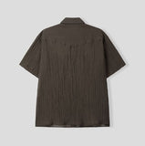 Rodin Wrinkle Two-Pocket Short Sleeve Shirt
