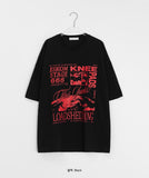 [unisex] Kanshubo Printing Over Short Sleeve Tee