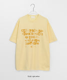 [unisex] Hymen Lettering Over Short Sleeve Tee