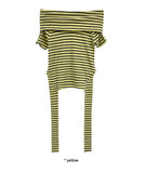 STRAP OFF SHOULDER T