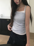 Topping Layered Color Matching Two-Tone Sleeveless Set