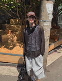 Rosie Two Tuck Bermuda Sweatpants