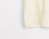 [MADE] Queenie Vintage Lace Ribbon V-Neck Cropped Sleeveless