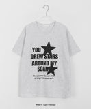 Seloi Star Printing Short Sleeve Tee