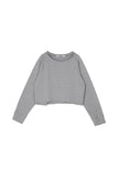 PRTN) Rough Cutting Raglan Off Shoulder