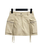 Glee Cotton Cargo Skirt