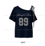 Move Layered One-Shoulder Short Sleeve