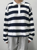 STRIPE CROP KARA T