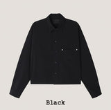 Brud Rivet Crop Shirt