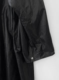 Vech Glossy Long Bomber Jacket