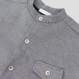 Move Line Shoulder Pocket Crop Cardigan