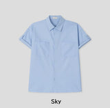 Himez Oxford Roll-up Short Sleeve Shirt