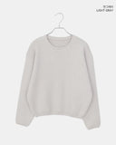 Duty round long-sleeved knit
