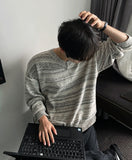 Summer Stripe Boucle Knit
