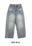 Kelon Pocket Washed Denim Pants