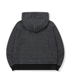 Cat Stripe Hood Knit Zip-Up