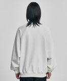 Raglan High Neck Arch Logo Sweatshirt