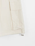 Corody Banding String Corduroy Cargo Bermuda Pants