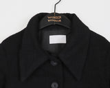 Io Wool Collar Tweed Short Jacket