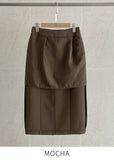 Mile H-Line Belted Skirt